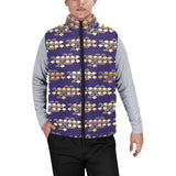 Beautiful japanese fan pattern Men's Padded Vest