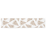 Hand drawn pizza pattern Table Runner