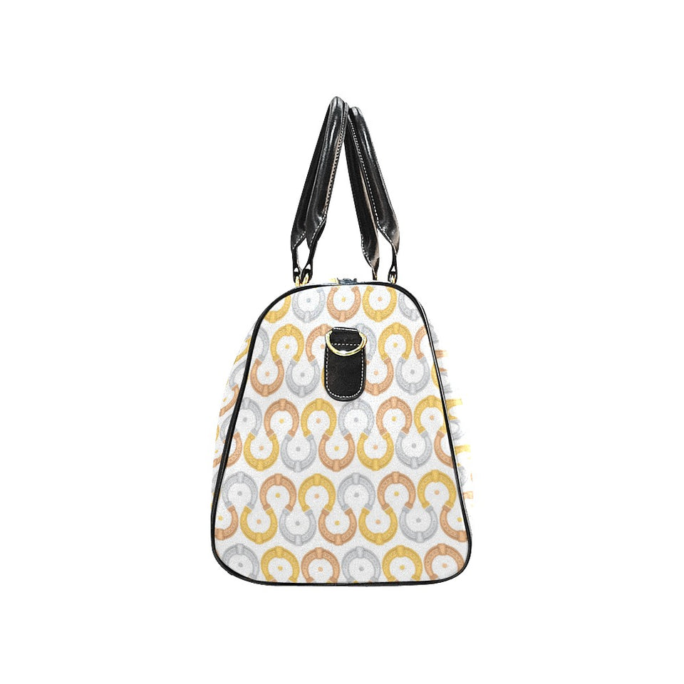 Horseshoes Pattern Print Design 03 Travel Bag