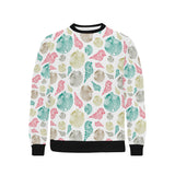 Colorful shell pattern Men's Crew Neck Sweatshirt