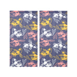 Koi Fish Carp Fish pattern Gauze Curtain