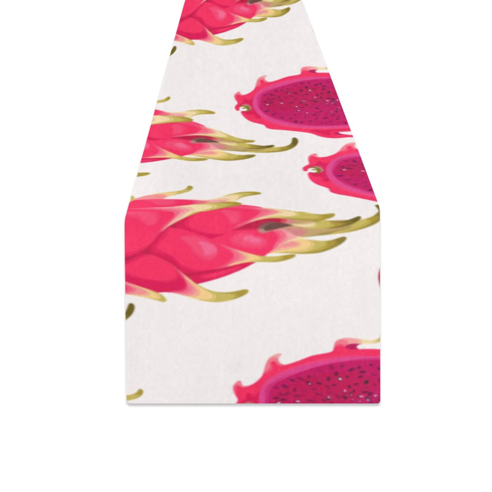 dragon fruits design pattern Table Runner