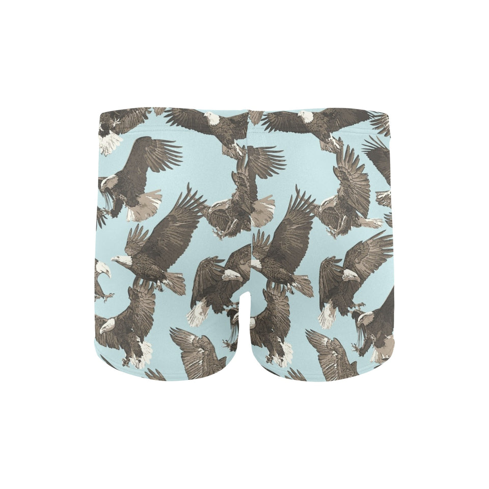Eagle Pattern Print Design 01 Men's Swimming Trunks