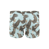 Eagle Pattern Print Design 01 Men's Swimming Trunks