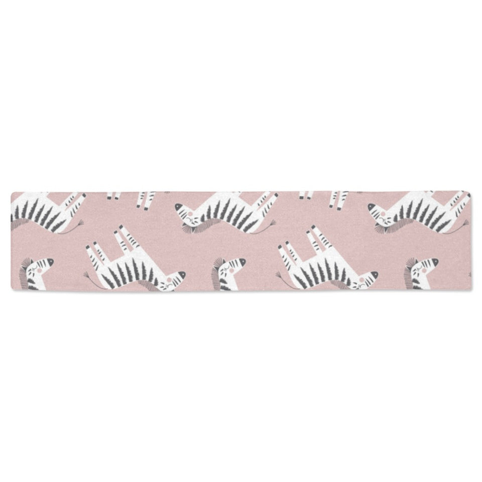Cute zebra pattern Table Runner