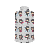 Cute ninja pattern Men's Padded Vest