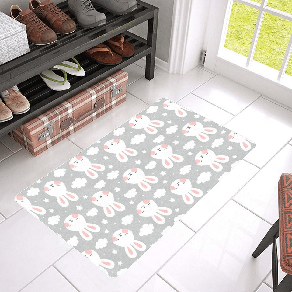 Rabbit cloud Pattern Doormat