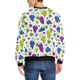 Grape pattern Men's Crew Neck Sweatshirt
