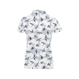 Swallow Pattern Print Design 05 Women's All Over Print Polo Shirt