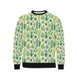 Cactus pattern copy Men's Crew Neck Sweatshirt
