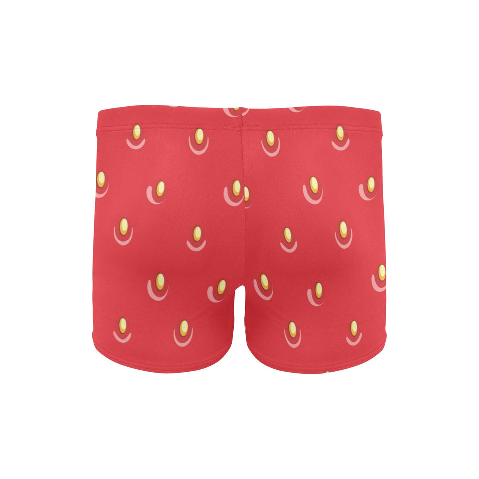 strawberry texture skin pattern Men's Swimming Trunks