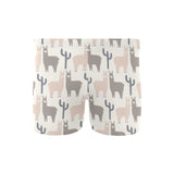 Llama Alpaca pattern Men's Swimming Trunks