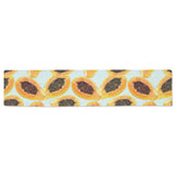 Watercolor papaya pattern Table Runner