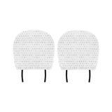 Airplane print pattern Car Headrest Cover