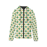 Horseshoes Pattern Print Design 04 Women's Padded Hooded Jacket