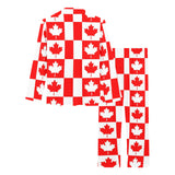 Canada Pattern Print Design 05 Women's Long Pajama Set