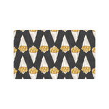 French fries dark background Doormat