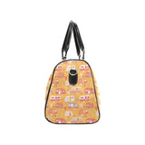 Camper Van Pattern Print Design 04 Travel Bag