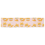 Cute shiba inu dog pattern Table Runner