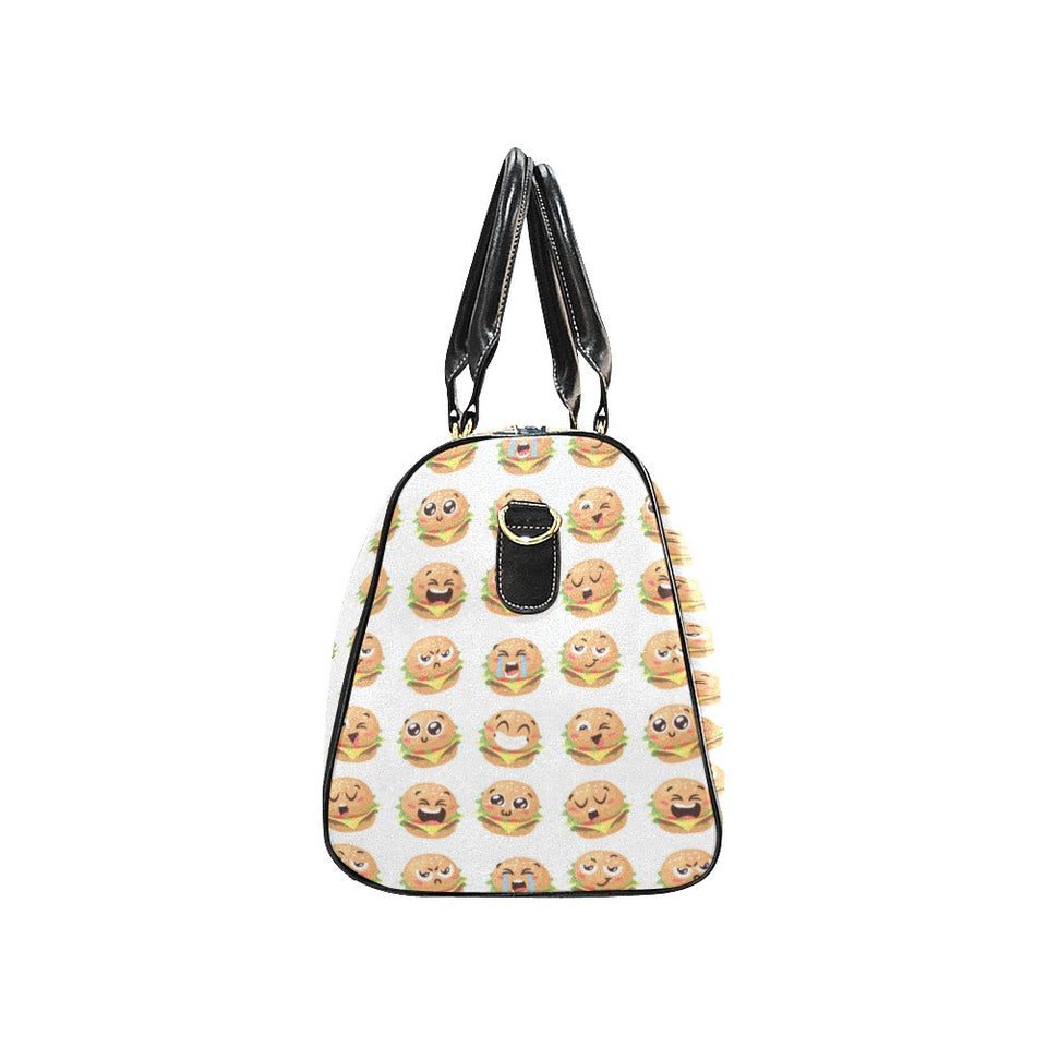 Hamburger Pattern Print Design 04 Travel Bag