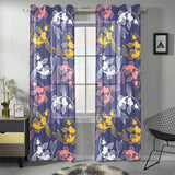 Koi Fish Carp Fish pattern Gauze Curtain