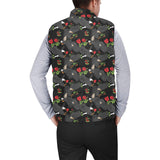 Eagle Pattern Print Design 04 Men's Padded Vest
