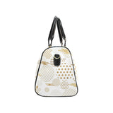 Beautiful gold japanese pattern Travel Bag