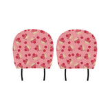 Cake cherry pattern Car Headrest Cover