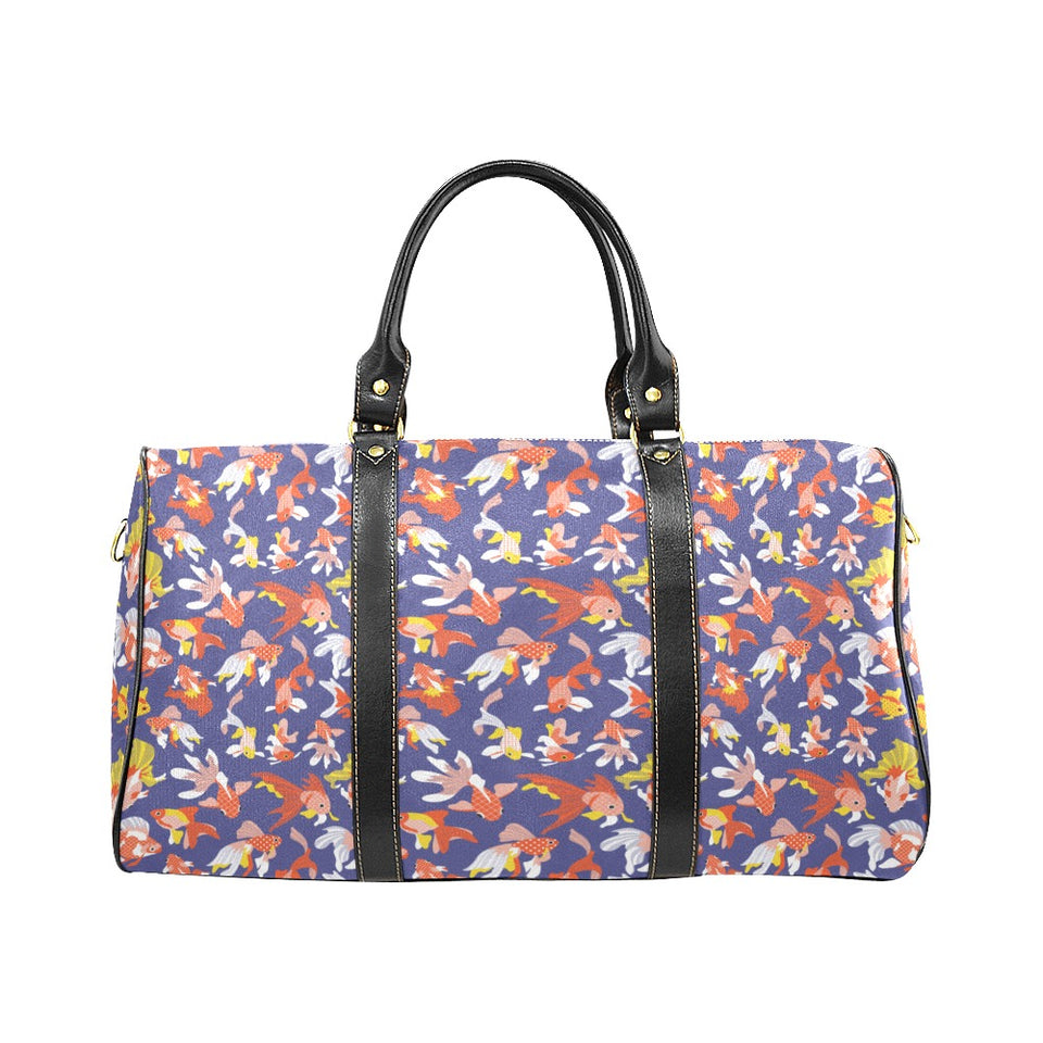 Goldfish Pattern Print Design 04 Travel Bag