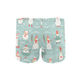 Cute snowman pattern Men's Swimming Trunks