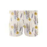Lavender modern pattern blackground Men's Swimming Trunks