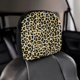 Leopard print design pattern Car Headrest Cover