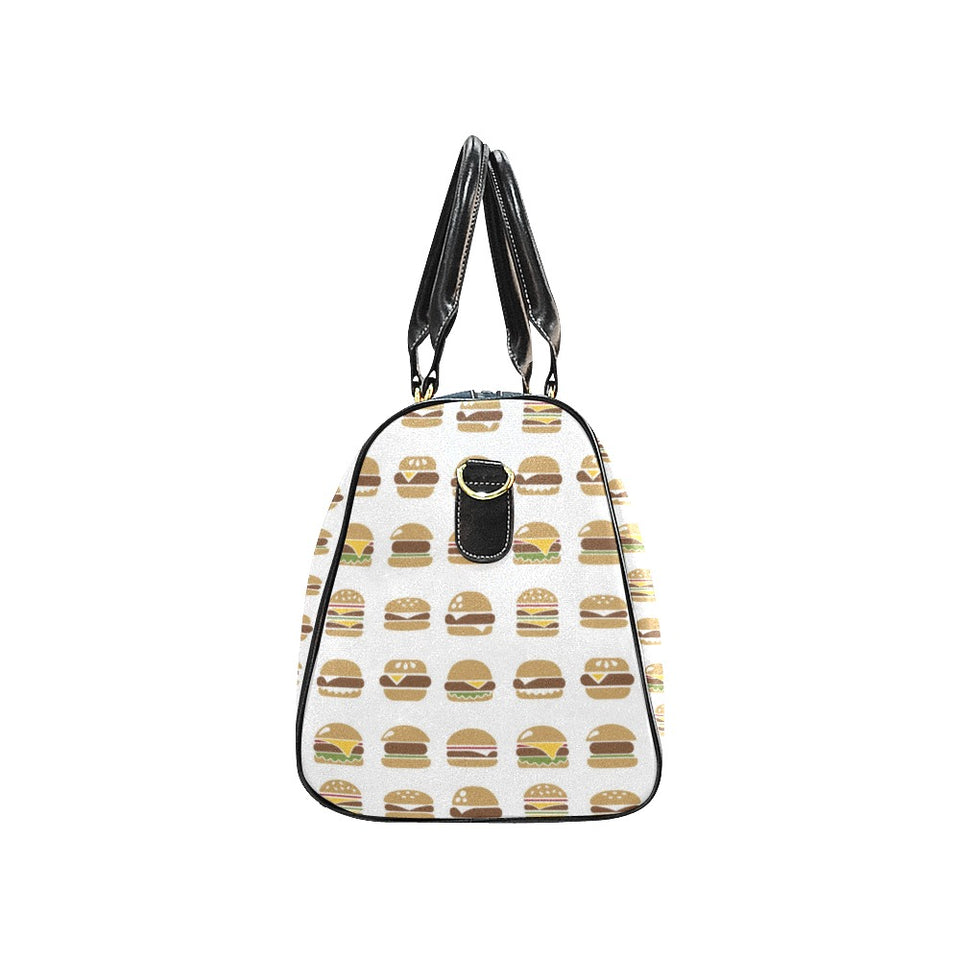 Hamburger Pattern Print Design 02 Travel Bag