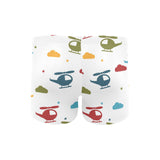 Colorful helicopter pattern Men's Swimming Trunks