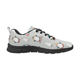 Cute Penguin christmas pattern Women's Sneaker Shoes