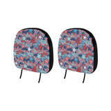 Hand drawn colorful starfish Car Headrest Cover