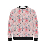 Octopus winter hat garland Fish candy Seaweed Cora Men's Crew Neck Sweatshirt