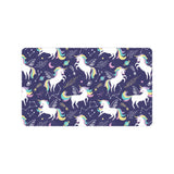 Hand drawn cute unicorn star planet Doormat