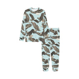 Eagle Pattern Print Design 01 Kids' Boys' Girls' All Over Print Pajama Set