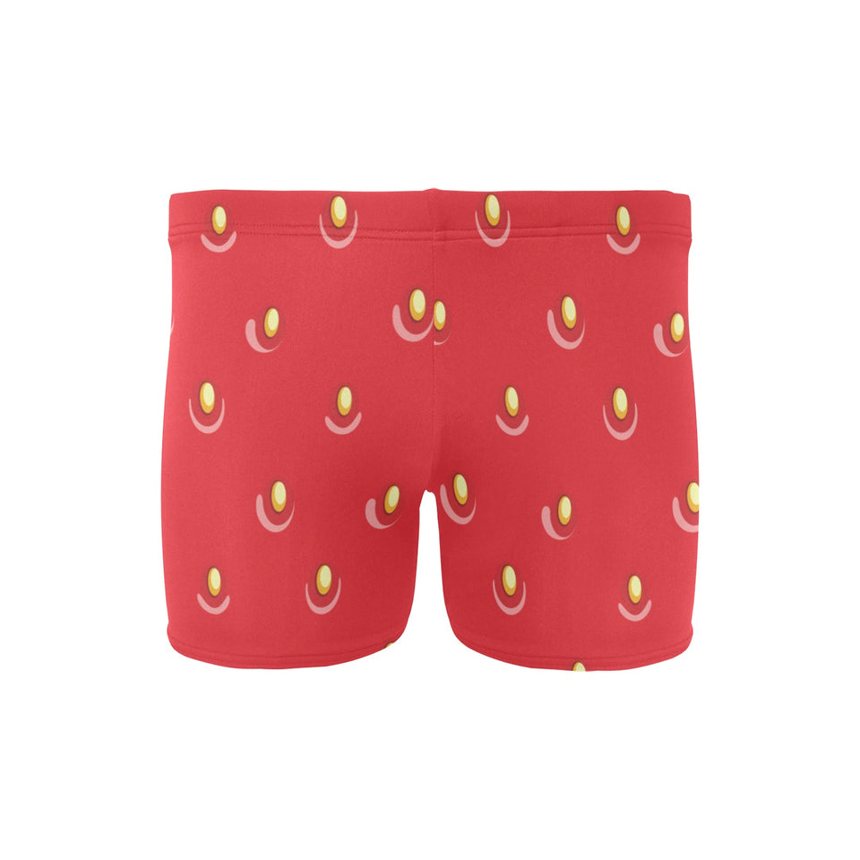 strawberry texture skin pattern Men's Swimming Trunks