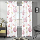 Garlic pattern Gauze Curtain