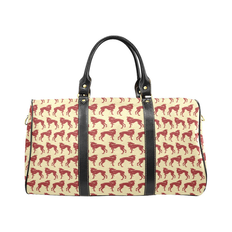 Greyhound Pattern Print Design 04 Travel Bag