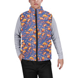 Clown Fish Pattern Print Design 04 Men's Padded Vest