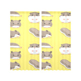 Cute Hamster pattern Gauze Curtain