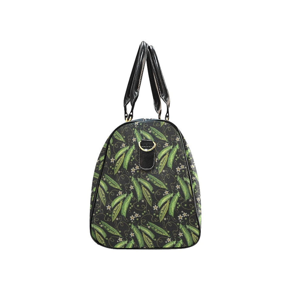 Green Peas Pattern Print Design 02 Travel Bag