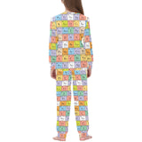 Chemistry Periodic Table Pattern Print Design 01 Kids' Boys' Girls' All Over Print Pajama Set