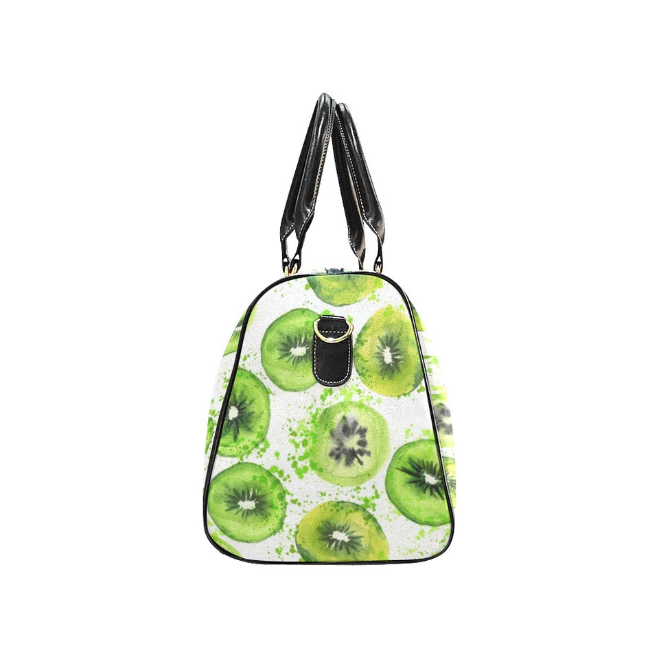 Watercolor kiwi pattern Travel Bag