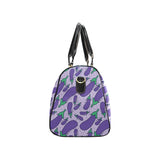 Eggplant Pattern Print Design 03 Travel Bag