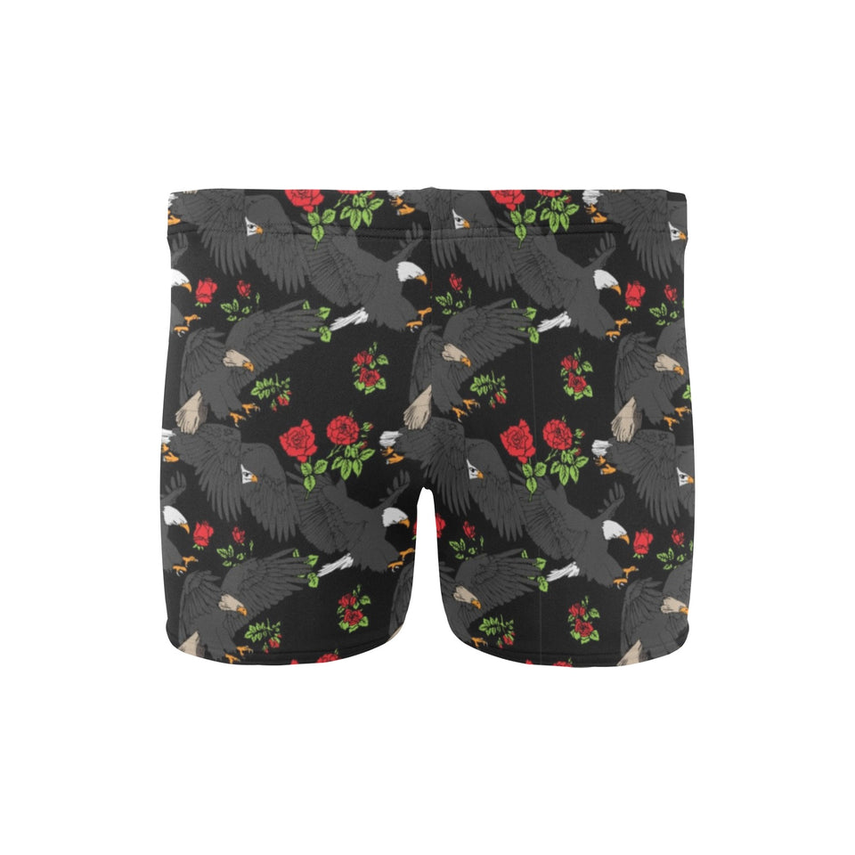Eagle Pattern Print Design 04 Men's Swimming Trunks