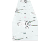 Cute goat design pattern Table Runner